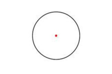 Image of NcSTAR Red Dot Sight - Plastic Red Dot-3 / 8 DP3-8