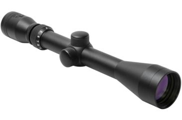 Image of NcSTAR Regular 3-9x40mm 1 inch Tube Rifle Scope, P4 Sniper Reticle, Powder Coated, Black, SFB3940G