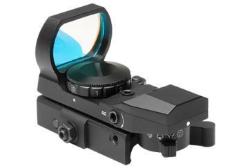 Image of NcSTAR Rogue 4 Reticle Reflex Sight w/ Locking Quick Release Mount, Black DX4BQ