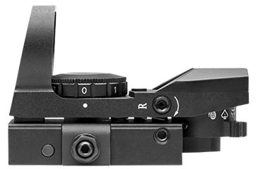 Image of NcSTAR Rogue 4 Reticle Reflex Sight w/ Locking Quick Release Mount, Black DX4BQ