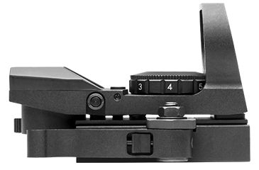 Image of NcSTAR Rogue 4 Reticle Reflex Sight w/ Locking Quick Release Mount, Black DX4BQ