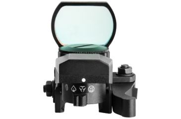 Image of NcSTAR Rogue 4 Reticle Reflex Sight w/ Locking Quick Release Mount, Black DX4BQ