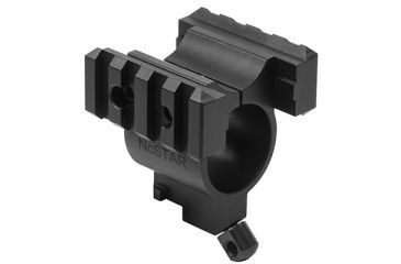 Image of NCSTAR Shotgun Rails and Bayonet Mount, Mossberg 500, Black MSHBAYMOS