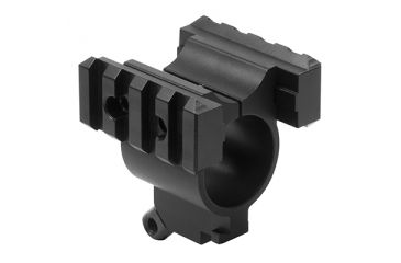 Image of NCSTAR Shotgun Rails and Bayonet Mount , Remington 870, Black MSHBAYREM