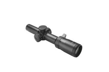 Image of NcSTAR STR Series Full-Size 1-6x24mm 30mm Tube Rifle Scope, Green/Red Illumination, Low Power Variable Reticle, Green Lens, Black, SEEFL1624G