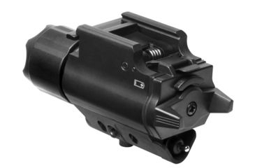 Image of NcSTAR Tactical Green Laser Sight &amp; 3W 150 Lumen Led Flashlight With Weaver Quick Release, AQPFLSG