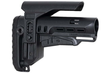 Image of VISM Tactical PCP52 Mil-Spec Stock Collapsible with Adjustable Cheekpiece, Black Synthetic, DLG-087-052