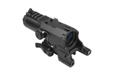 Image of NCStar VECO434QRB Eco 4x34mm 29.2ft@100yds Black Illuminated Urban Tactical