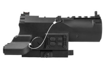Image of NCStar VECO434QRB Eco 4x34mm 29.2ft@100yds Black Illuminated Urban Tactical