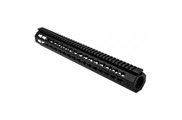 Image of NcSTAR Vism Ar-15 Keymod Free Float Handguard, Black, 15 in Length, VMARFFKMR
