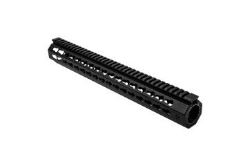 Image of NcSTAR Vism Ar-15 Keymod Free Float Handguard, Black, 15 in Length VMARFFKMR