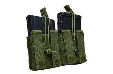 Image of NcSTAR Vism AR10/M1A/FAL .308 Dual Magazine Pouch, Green CV3082MP2977G