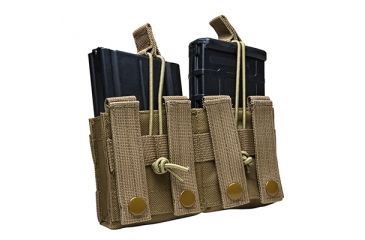 Image of NcSTAR Vism AR10/M1A/FAL .308 Dual Magazine Pouch, Tan CV3082MP2977T