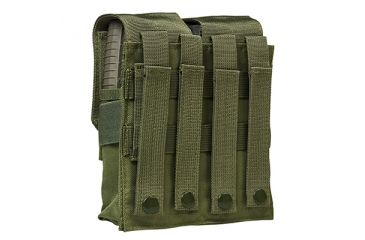 Image of NcSTAR Vism AR15/M4/AK Quad Magazine Pouch, Green CV5564MP2976G