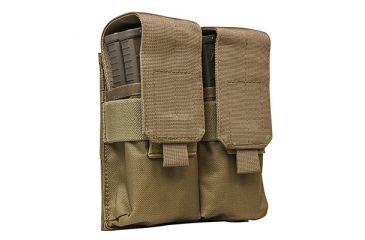 Image of NcSTAR Vism AR15/M4/AK Quad Magazine Pouch, Tan CV5564MP2976T