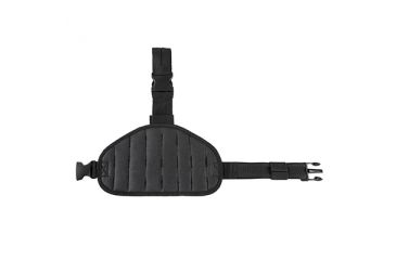 Image of NcSTAR Vism Drop Leg Right Handed Holster/Panel/Mag Pouch, Black CVDLHOL2956B