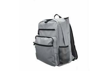Image of NcSTAR VISM GuardianPack Backpack with Front/Rear Compartments for Soft Body Armor, 10 x 12in Level IIIA Ballistic Soft Panels Included, Light Gray, BGBPS3003LG-A