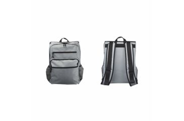 Image of NcSTAR VISM GuardianPack Backpack with Front/Rear Compartments for Soft Body Armor, Armor Not Included, Light Gray, BGBPS3003LG