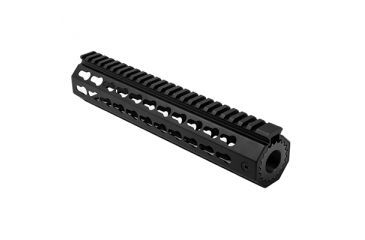 Image of NcSTAR Vism M and P 15-22 Keymod Free Float Handguard, Black, 10 in Length VMP22FFKMC