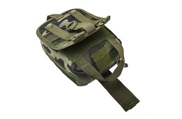 Image of Vism Molle Emt Pouch, Woodland Camo CVEMT2970WC