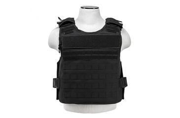 NcSTAR Vism Ballistic Plate Carrier Vest – M To 2XL Adjustable, Green, With Pockets