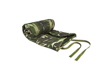 Image of NcSTAR Vism Roll Up Shooting Mat, Woodland Camo CVSHMR2957WC