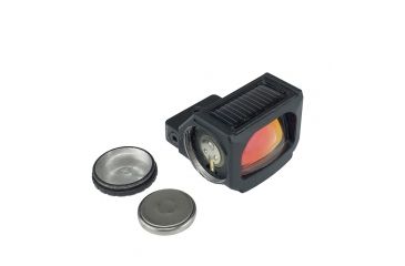 Image of NcSTAR VISM SPD Micro Solar Reflex Sight, Picatinny/RMR slide compatible, Black, VDBSOLM