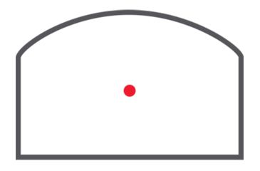 Image of NcSTAR VISM SPD Micro Solar Reflex Sight, Picatinny/RMR slide compatible, Black, VDBSOLM