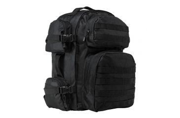 Image of NcSTAR VISM Tactical Backpack with 10 x 12in Level III+ Shooters Cut PE Hard Ballistic Plate, Black, BPCBB2911-A