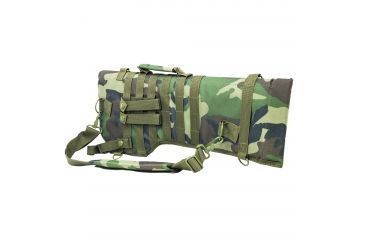Image of NcSTAR Vism Tactical Rifle Scabbard, Woodland Camo, CVRSCB2919WC