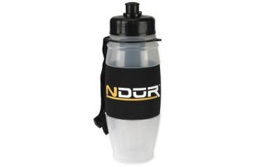 Image of NDuR 28oz Pull Top Filtration Bottle - Clear W/ Black Cap ND52015