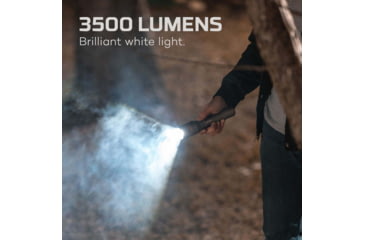 Image of Nebo Davinci Rechargeable Handheld Flashlight, 3500 Lumens, Black, NEB-FLT-0021