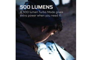 Image of Nebo EINSTEIN 500 Headlamp Li-ion 500 Lumens Headlamp, Black, NEB-HLP-0006