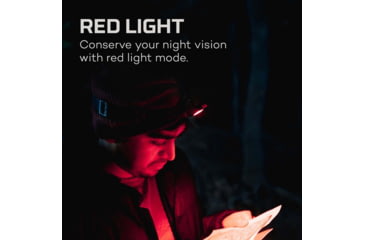 Image of Nebo EINSTEIN 1500 FLEX Li-ion 1500 Lumens LED Headlamp, Black, NEB-HLP-0008