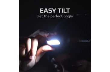 Image of Nebo EINSTEIN 1500 FLEX Li-ion 1500 Lumens LED Headlamp, Black, NEB-HLP-0008