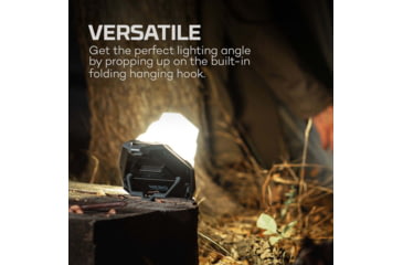 Image of Nebo Galileo AIR Powerful USB-C Rechargeable Collapsible Lantern, 1000 Lumens, Black/White, NEB-LTN-1003