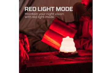 Image of Nebo Galileo AIR Powerful USB-C Rechargeable Collapsible Lantern, 1000 Lumens, Black/White, NEB-LTN-1003