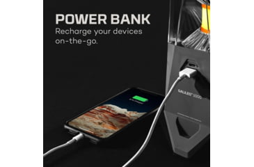 Image of Nebo Galileo Powerful Lantern and Power Bank, 1000 Lumens, Gray, NEB-LTN-0004