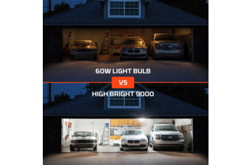 Image of Nebo High Bright LED Light, White, 9000 Lumens, Black, NEB-ARE-0001