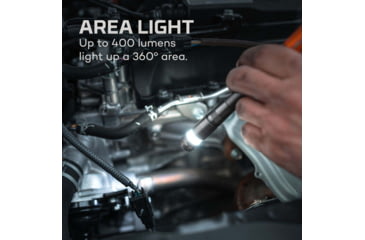 Image of Nebo Inspector 500 Powerful Pen Sized Pocket Inspection Light, Black, NEB-POC-1000