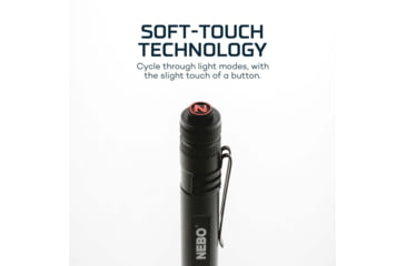 Image of Nebo Inspector Powerful Pen Sized Pocket Light, 180 Lumens, Black, NEB-POC-0004