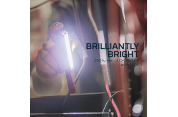 Image of Nebo Lil Larry COB LED Flashlight, AAA, White, 250 Lumens, Red, NEB-WLT-0012