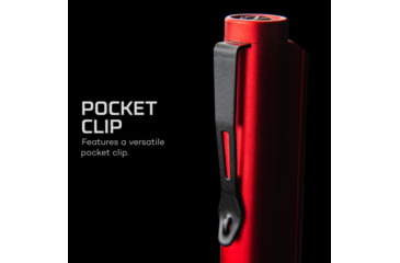 Image of Nebo Lil Larry COB LED Flashlight, AAA, White, 250 Lumens, Red, NEB-WLT-0012