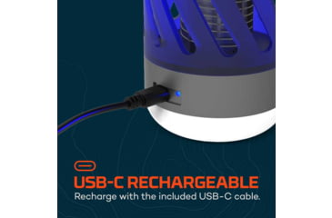 Image of Nebo Mini Bug Zapper and LED Lantern 2000mAh Li-ion Battery