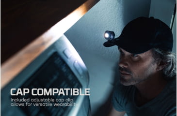 Image of Nebo The MYCRO USB-C Rechargeable Battery 250 Lumens LED Headlamp