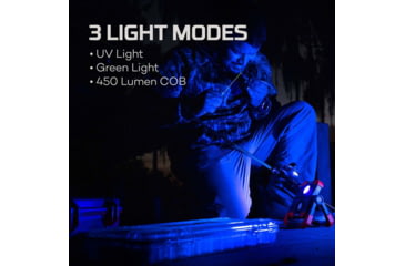 Image of Nebo Omni Fish Dock Light &amp; Power Bank, 450 Lumens, Black, NEB-OTH-0004