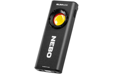 Image of Nebo SLIM LED Flashlight, Lithium Ion, White/Red, 1200 Lumens, Black, NEB-WLT-1007