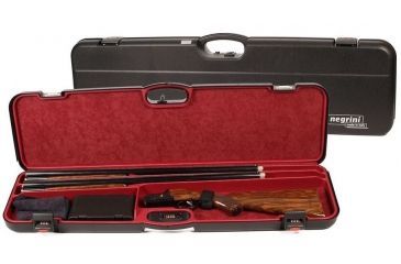 Image of Negrini 2 Barrel Over/Under Shotgun Hard Case,37.7x11.2x3.3in,Black 1603IS-2C/4782