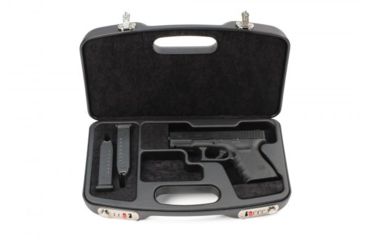 Image of Negrini Dedicated GLOCK Style Handgun Case, Black/Black, L13.75in x W8.25in x D3.875in 2028SR/5511