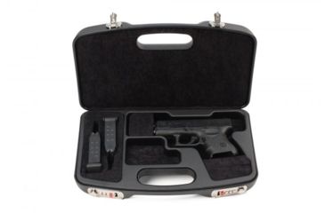 Image of Negrini Dedicated GLOCK Style Handgun Case, Black/Black, L13.75in x W8.25in x D3.875in 2028SR/5511